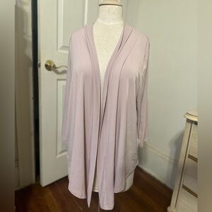 Torrid violet ice shrug 3/4 sleeve NWT